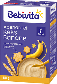 Abendbrei Keks Banane, ab dem 5. Monat, 500 g