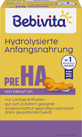 Anfangsmilch Pre HA von Geburt an, 500 g