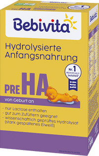 Anfangsmilch Pre HA von Geburt an, 500 g