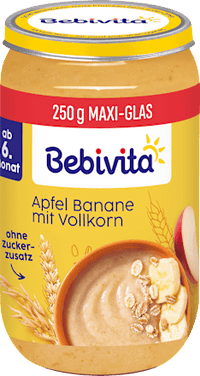 Frucht & Getreide Apfel Banane mit Vollkorn, ab dem 6. Monat, 250 g