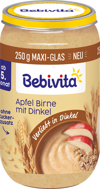 Frucht & Getreide Apfel Birne mit Dinkel ab dem 5. Monat, 250 g