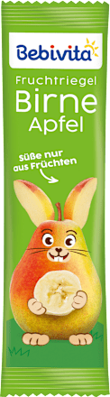 Fruchtriegel Birne Apfel, ab 1 Jahr, 25 g