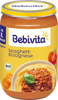 Menü Spaghetti Bolognese, ab dem 8.Monat, 220 g