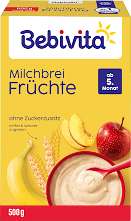 Milchbrei Früchte ab dem 5. Monat, 500 g