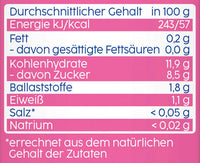 Quetschie Himbeere Banane in Apfel mit Dinkel, ab 1 Jahr (4x90 g), 360 g