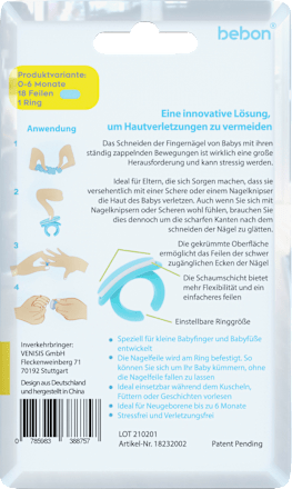 Nagelpflege-Set für Babys 18-teilig, 1 St