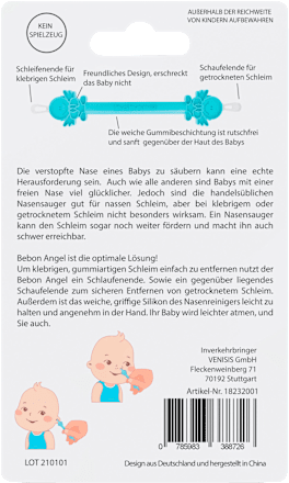 Nasen- und Ohrenreiniger, blau, 1 St
