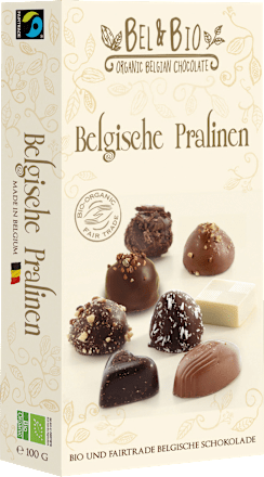Schokolade, Belgische Pralinen, 100 g