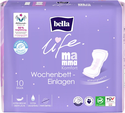 Wochenbett Einlagen life Komfort, 10 St