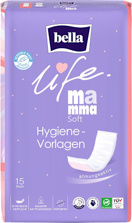 Wochenbetteinlagen life soft Hygienevorlagen, 15 St