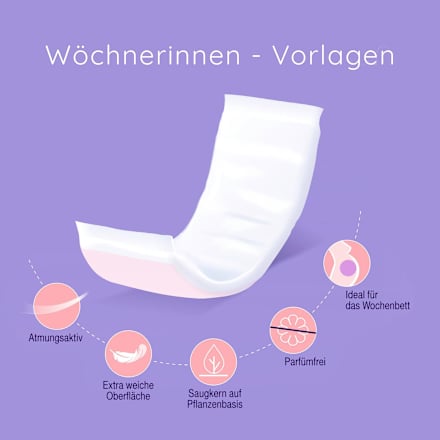 Wochenbetteinlagen life soft Hygienevorlagen, 15 St