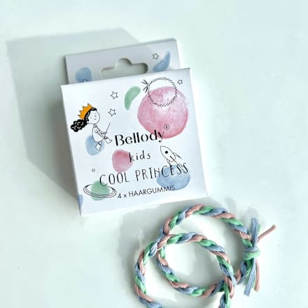 Haargummis Kids Edition Cool Princess, 4 St Bellody