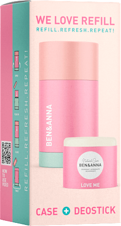 Deodorant Stick Love Me Original + Navulverpakking, 40 g