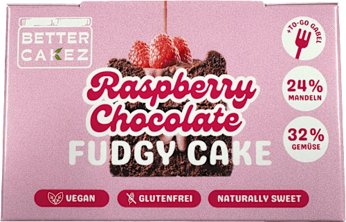 Raspberry Chocolate Fudgy Cake, 105 g