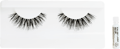 Künstliche Wimpern 3D Volume Glam Queen (1 Paar), 1 g bh cosmetics