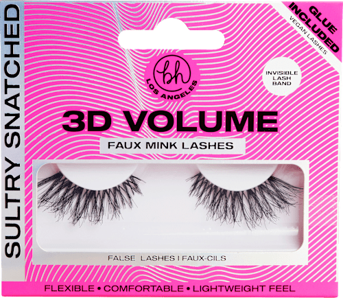 Künstliche Wimpern 3D Volume Sultry Snatched (1 Paar), 1 g bh cosmetics