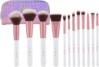 Pinselset Crystal Quartz 12tlg mit Kosmetiktasche, 1 St bh cosmetics