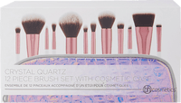 Pinselset Crystal Quartz 12tlg mit Kosmetiktasche, 1 St bh cosmetics