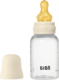 Babyfles latex crème, vanaf de geboorte, 150 ml, 1 st.