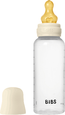 Babyfles latex crème, vanaf de geboorte, 270 ml, 1 st.