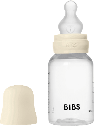 Babyflasche Silikon creme, von Geburt an, 150 ml, 1 St BIBS