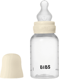 Babyflasche Silikon creme, von Geburt an, 150 ml, 1 St BIBS