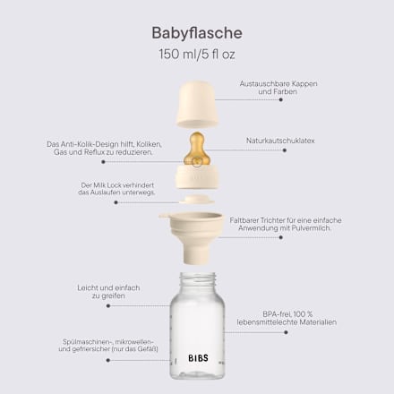 Babyflaschen Set 10tlg, von Geburt an, 1 St