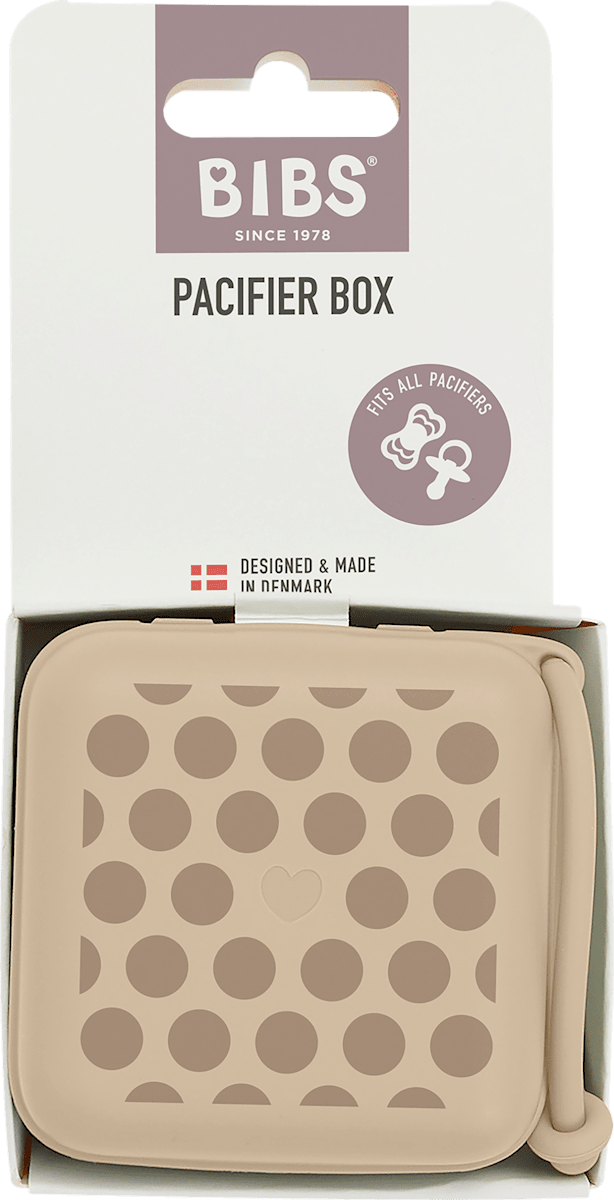BIBS Schnullerbox braun, 1 St