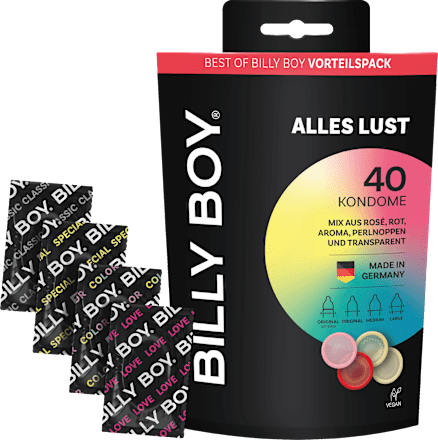Kondome Alles Lust, Breite 52mm bis 56mm, 40 St