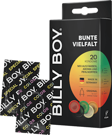 Kondome Bunte Vielfalt, Breite 52 mm, 20 St