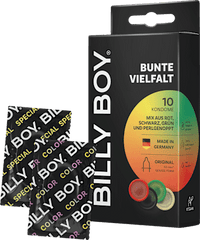 Kondome Bunte Vielfalt, Breite 52 mm, 10 St
