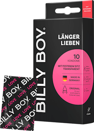 Kondome Länger Lieben, Breite 52 mm, 10 St