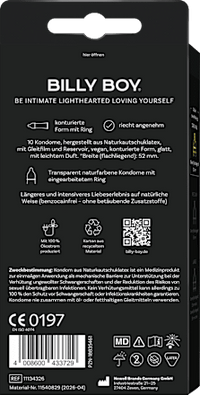 Kondome Länger Lieben, Breite 52 mm, 10 St