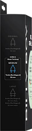 Kondome Viel Gefühl, Breite 56 mm, 10 St