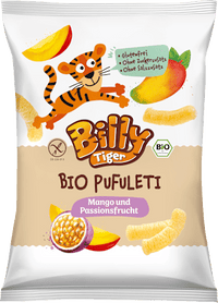 Kindersnack Pufuleti Mango & Passionsfrucht ab 3 Jahren, 35 g
