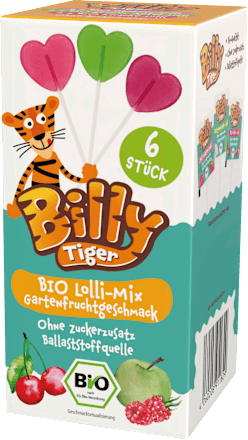 Lolli Gartenfruchtgeschmack Himbeer-Apfel-Kirsche (6x6 g) ab 3 Jahren, 36 g