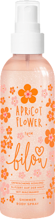Bodyspray Schimmer Apricot Flower, 150 ml bilou
