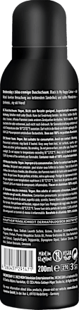 Duschschaum Wednesday Black Is My Happy Colour, 200 ml bilou
