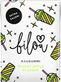 Kaugummi, Slushy Apple Flavour, zuckerfrei (10 Stück), 24 g