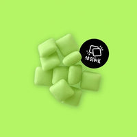 Kaugummi, Slushy Apple Flavour, zuckerfrei (10 Stück), 24 g
