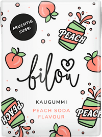 Kaugummi Soda Peach, 24 g