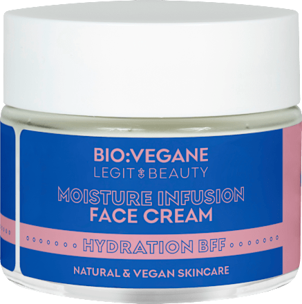 Feuchtigkeitscreme Moisture Infusion, 50 ml BIO:VEGANE
