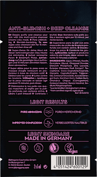 Gesichtsmaske Pore Detox Clay Mask (2x5 ml), 10 ml BIO:VEGANE