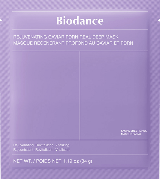 Biodance Masque visage Rejuvenating Caviar PDRN Real Deep Mask, 1 pièce