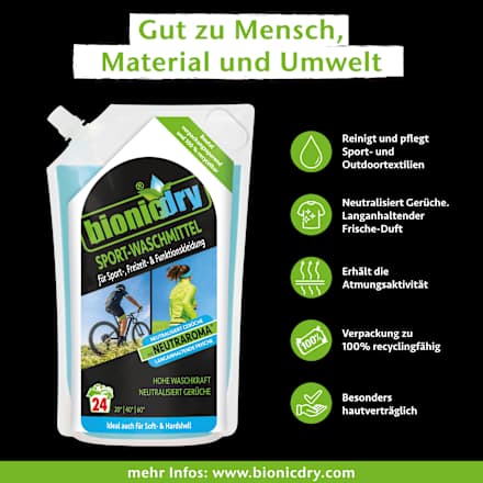 Sportwaschmittel, 24 Wl