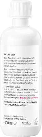 Mundspülung Zahnmilch fluoridfrei, 400 ml