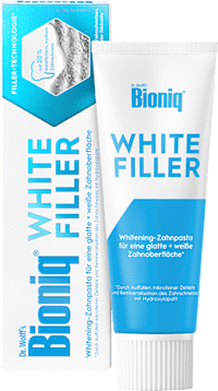 Witte vulmiddel tandpasta, 75 ml