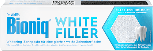 Witte vulmiddel tandpasta, 75 ml
