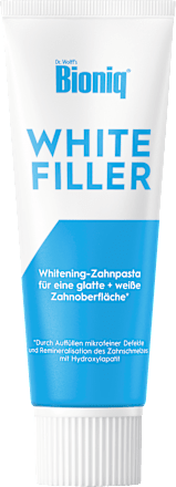 Witte vulmiddel tandpasta, 75 ml