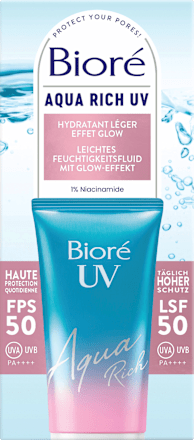 Sonnenfluid aqua rich uv LSF 50, 50 ml